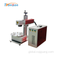 20W Fiber Laser Marking Machine Mini Fiber Laser Marker With Rotary Worktable 20W Supplier